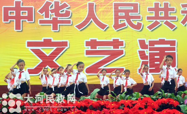高歌颂盛世 祈福祖国好 民权县举办国庆60周年大型文艺演出活动