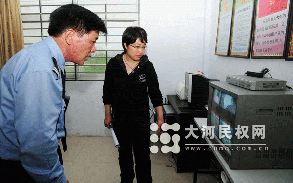吕志彬检查学校安全工作