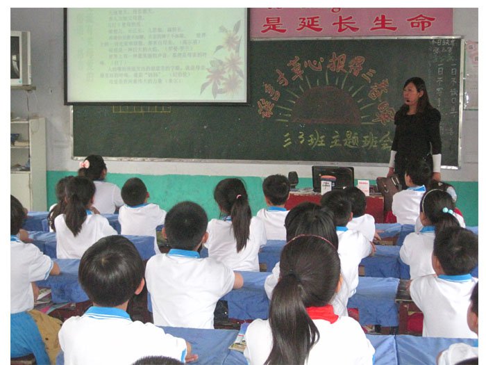 育才双语小学谁言寸草心报得三春晖感恩班会