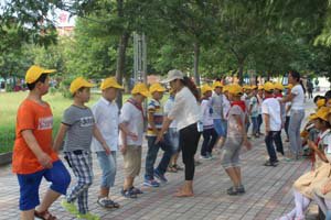 新学期军训及火灾逃生演练