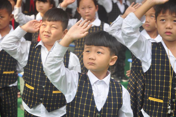 育才双语小学开学典礼 育才双语小学开学典礼