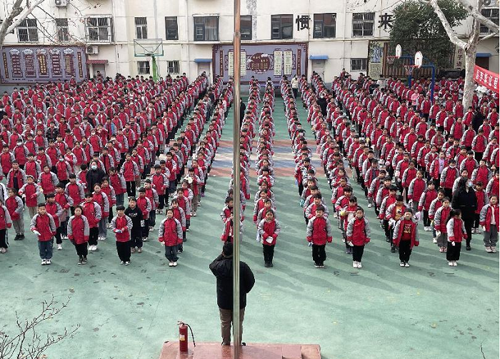 消防在心中，安全伴我行——民权县育才小学消防安全演练