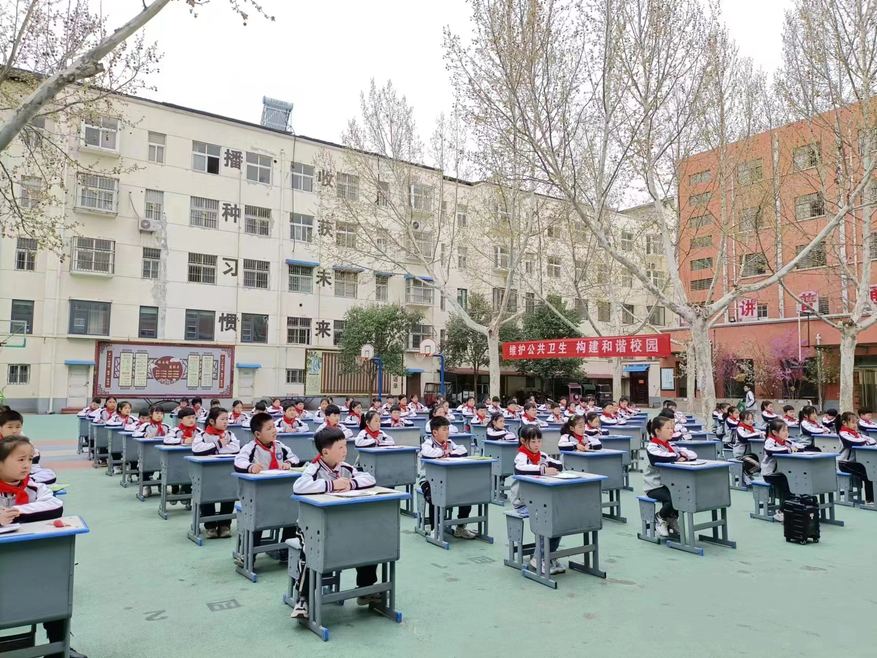 笔墨书春意，古韵溢校园