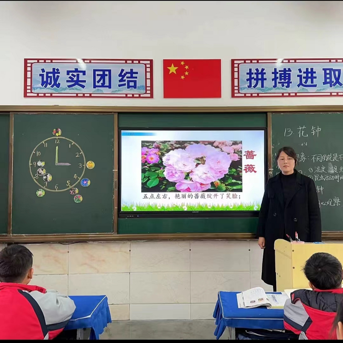展示促成长，磨砺出精彩----民权县育才小学语文组听评课活动