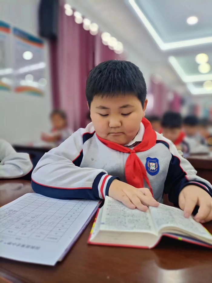 “小字典  大学问”----民权县育才小学低年级查字典活动