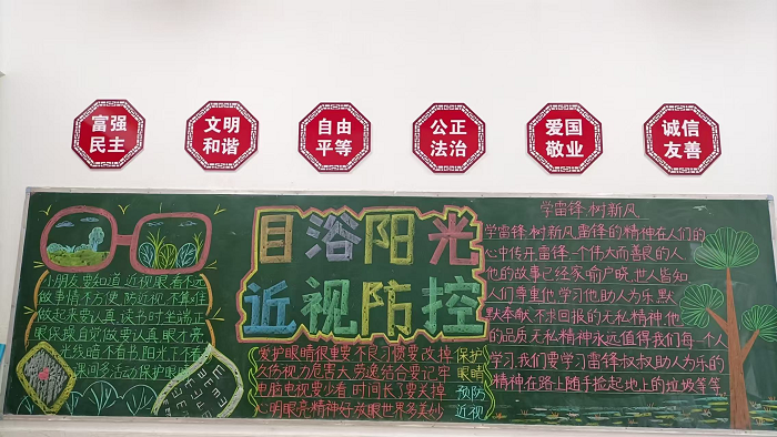 班级文化展风采  环境育人润无声                ——民权县育才小学班