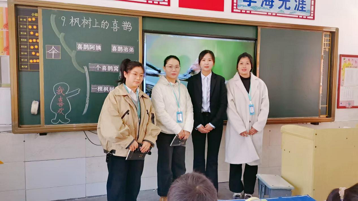 一花独放不是春，百花齐放春满园 ——民权县育才小学低年级语文听