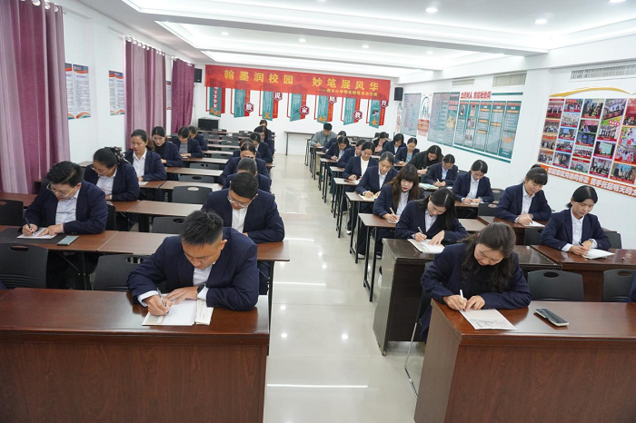 翰墨润校园  妙笔展风华 ———民权县育才小学师生硬笔书法大赛