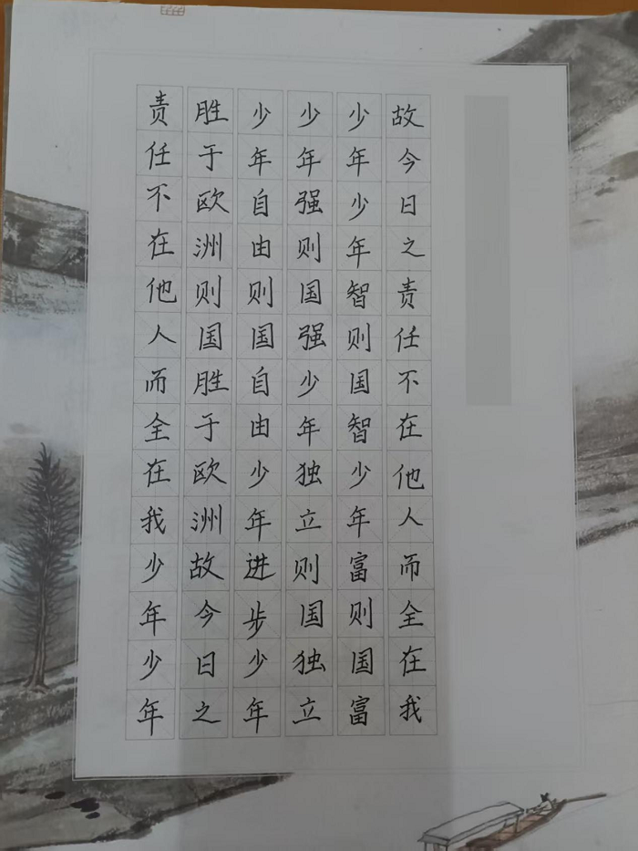 翰墨润校园  妙笔展风华 ———民权县育才小学师生硬笔书法大赛