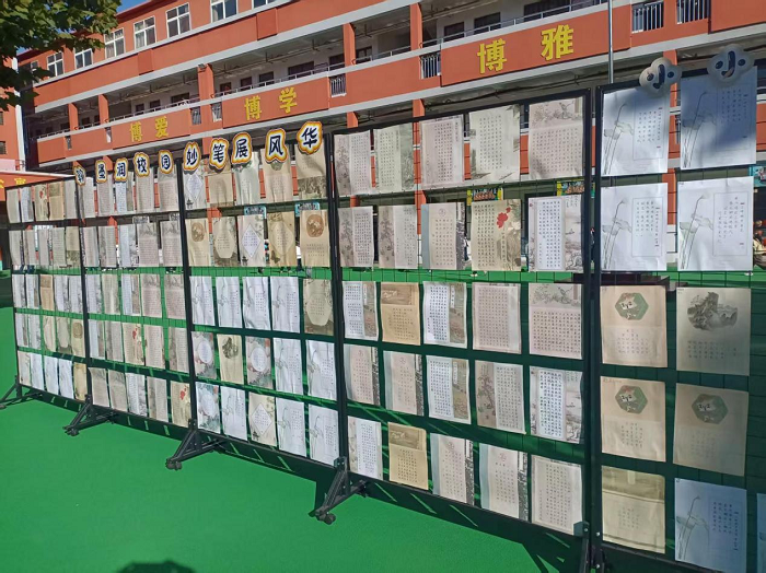 翰墨润校园  妙笔展风华 ———民权县育才小学师生硬笔书法大赛