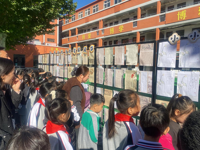 翰墨润校园  妙笔展风华 ———民权县育才小学师生硬笔书法大赛