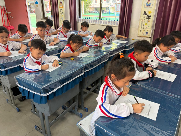 翰墨润校园  妙笔展风华 ———民权县育才小学师生硬笔书法大赛